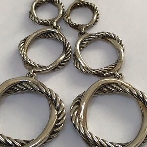 David Yurman Jewelry - David Yurman Triple Infinity Earrings David Yurman Jewelry - David Yurman Triple Infinity Earrings